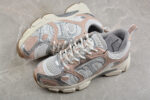 Dior B30 Sneaker – White Mesh with Beige and Silver Accents