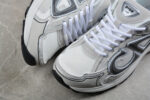 Dior B30 Sneaker – White Mesh with Grey and Silver Overlays