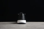 Dior Low-Top Platform Sneaker – Black Leather with White Sole