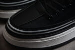 Dior Low-Top Platform Sneaker – Black Leather with White Sole