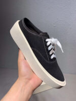 Fear of God Canvas Low Sneaker – Black