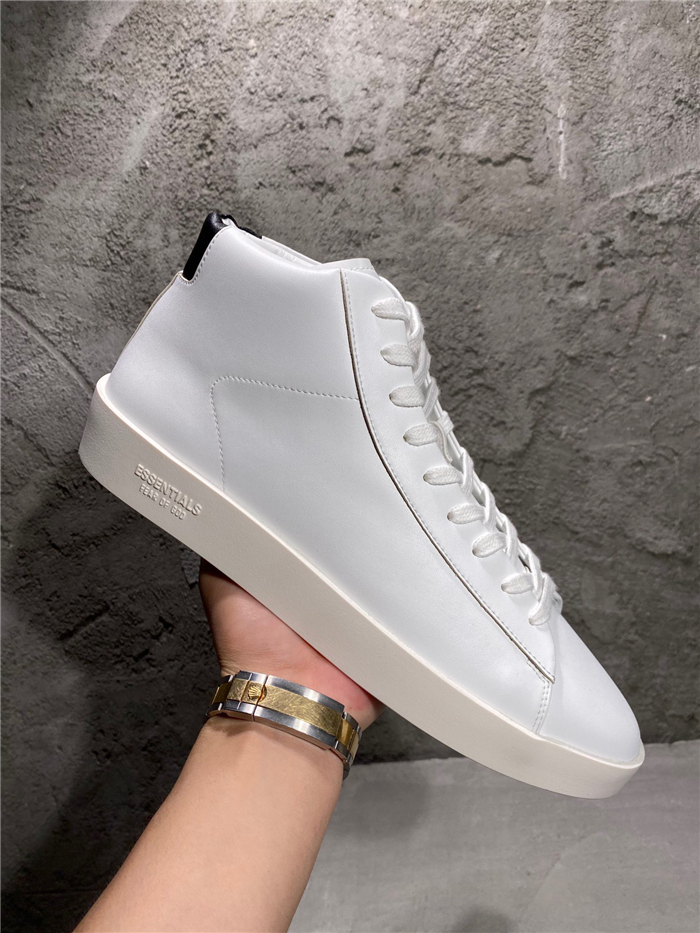 Fear of God Essentials High-Top Sneaker – White