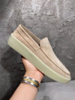 Fear of God Essentials Slip-On Sneaker – Beige Suede