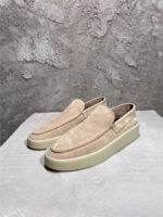 Fear of God Essentials Slip-On Sneaker – Beige Suede