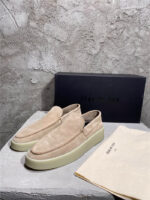 Fear of God Essentials Slip-On Sneaker – Beige Suede