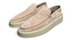 Fear of God Essentials Slip-On Sneaker – Beige Suede