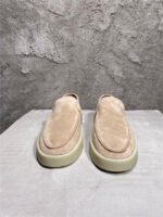 Fear of God Essentials Slip-On Sneaker – Beige Suede