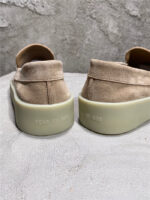 Fear of God Essentials Slip-On Sneaker – Beige Suede