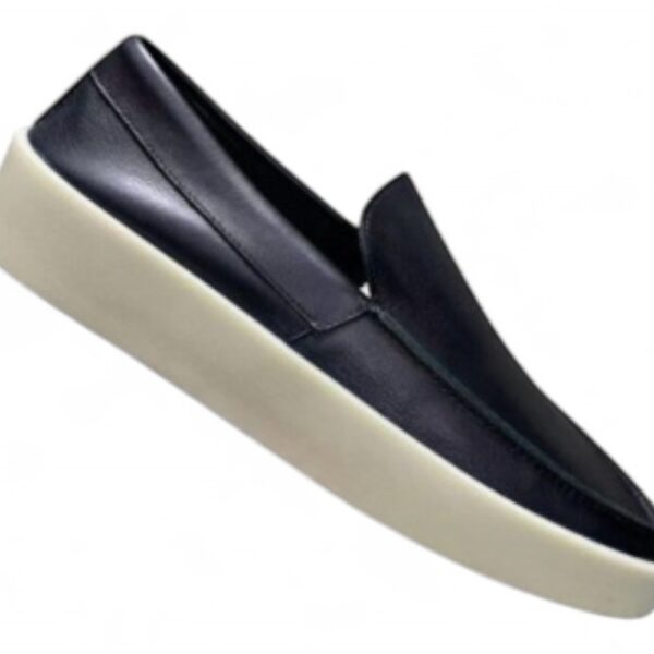 Fear of God Essentials Slip-On Sneaker – Black Leather