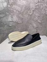 Fear of God Essentials Slip-On Sneaker – Black Leather