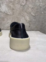 Fear of God Essentials Slip-On Sneaker – Black Leather