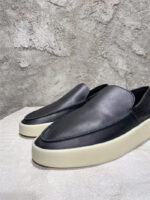 Fear of God Essentials Slip-On Sneaker – Black Leather