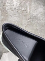 Fear of God Essentials Slip-On Sneaker – Black Leather