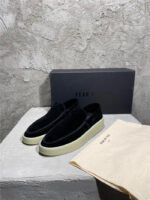 Fear of God Essentials Slip-On Sneaker – Black Suede