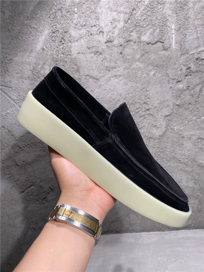 Fear of God Essentials Slip-On Sneaker – Black Suede