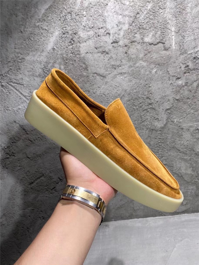Fear of God Essentials Slip-On Sneaker – Tan Suede
