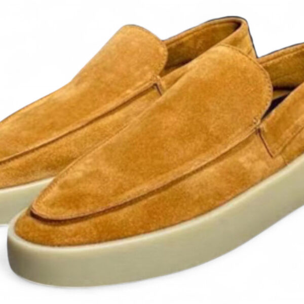 Fear of God Essentials Slip-On Sneaker – Tan Suede