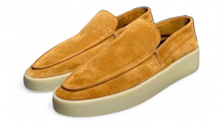 Fear of God Essentials Slip-On Sneaker – Tan Suede