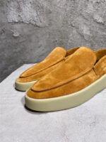 Fear of God Essentials Slip-On Sneaker – Tan Suede