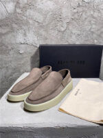 Fear of God Essentials Slip-On Sneaker – Taupe Suede