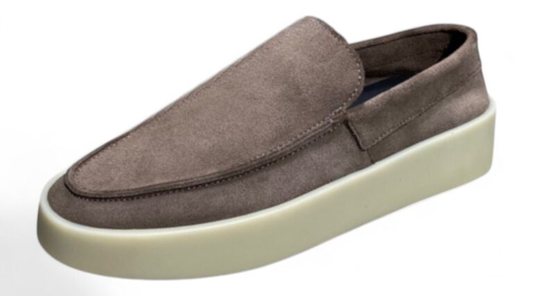 Fear of God Essentials Slip-On Sneaker – Taupe Suede