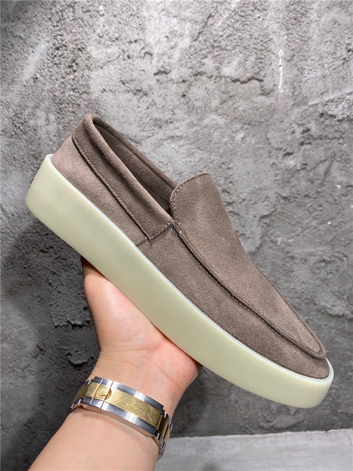 Fear of God Essentials Slip-On Sneaker – Taupe Suede