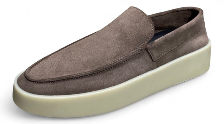 Fear of God Essentials Slip-On Sneaker – Taupe Suede