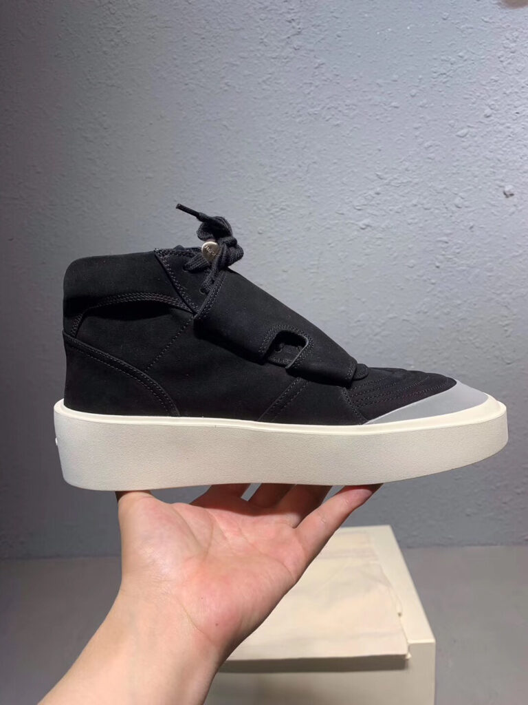 Fear of God High-Top Strap Sneaker – Black
