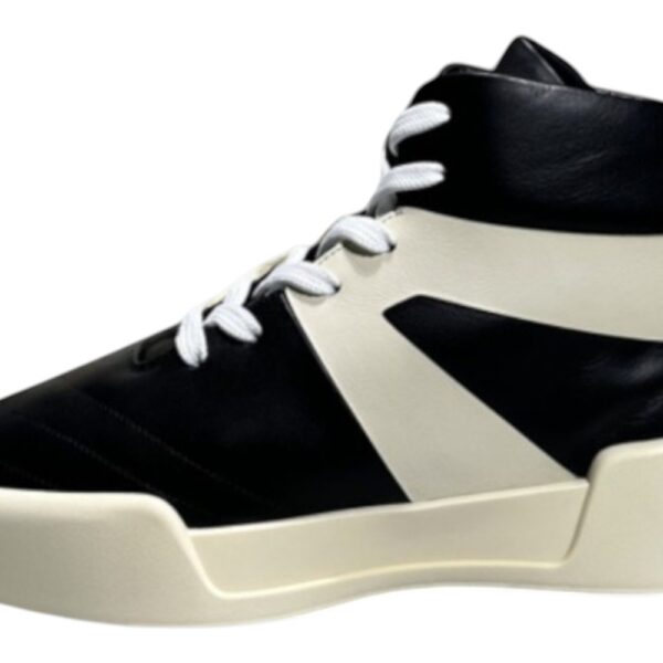 Fear of God High-top Court Sneaker – Black/cream
