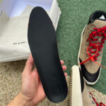 Fear of God Inspired Hiking Sneaker – Beige/Black with Red Laces