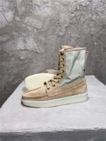 Fear of God Inspired Military Sneaker Boot – Beige/Khaki