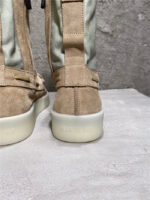 Fear of God Inspired Military Sneaker Boot – Beige/Khaki