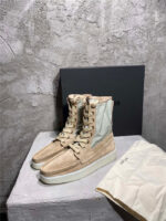Fear of God Inspired Military Sneaker Boot – Beige/Khaki