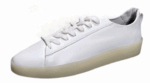 Fear of God Inspired Minimalist Low-Top Sneaker – White