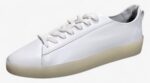 Fear of God Inspired Minimalist Low-Top Sneaker – White