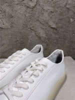 Fear of God Inspired Minimalist Low-Top Sneaker – White