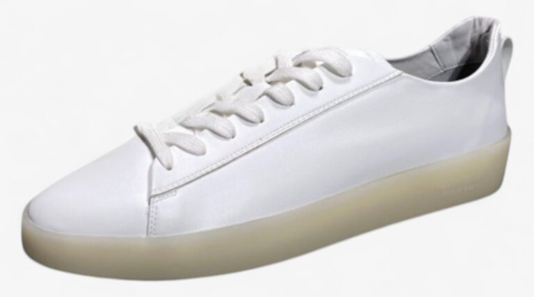 Fear of God Inspired Minimalist Low-Top Sneaker – White