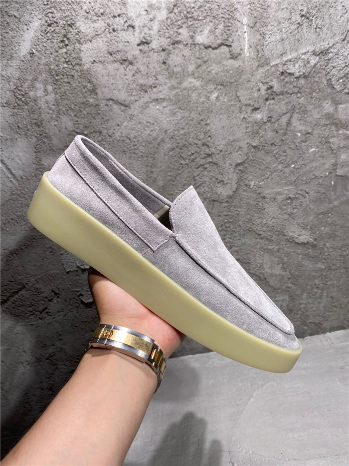 Fear of God Inspired Slip-On Sneaker – Light Grey