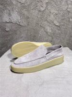 Fear of God Inspired Slip-On Sneaker – Light Grey