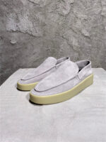 Fear of God Inspired Slip-On Sneaker – Light Grey