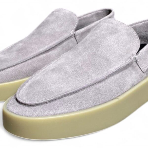 Fear of God Inspired Slip-On Sneaker – Light Grey