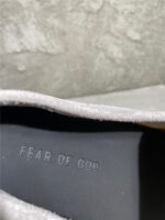 Fear of God Inspired Slip-On Sneaker – Light Grey