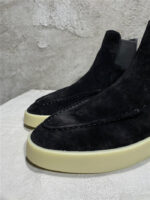 Fear of God Inspired Suede Chelsea Sneaker Boot – Black