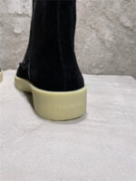 Fear of God Inspired Suede Chelsea Sneaker Boot – Black