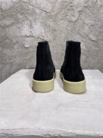 Fear of God Inspired Suede Chelsea Sneaker Boot – Black