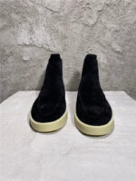 Fear of God Inspired Suede Chelsea Sneaker Boot – Black