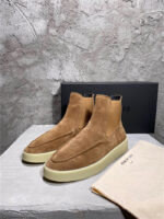 Fear of God Inspired Military Sneaker Boot – Two-Tone (Taupe/Black) (Copy)