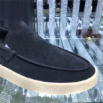 Fear of God Inspired Suede Loafer – Black