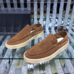 Fear of God Inspired Suede Loafer – Brown