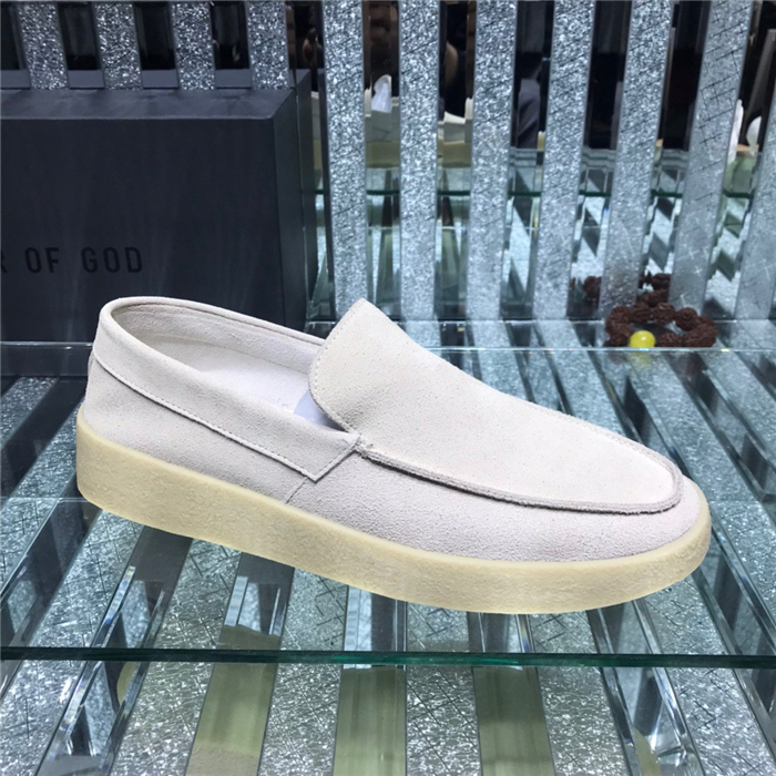 Fear of God Inspired Suede Loafer – Light Beige